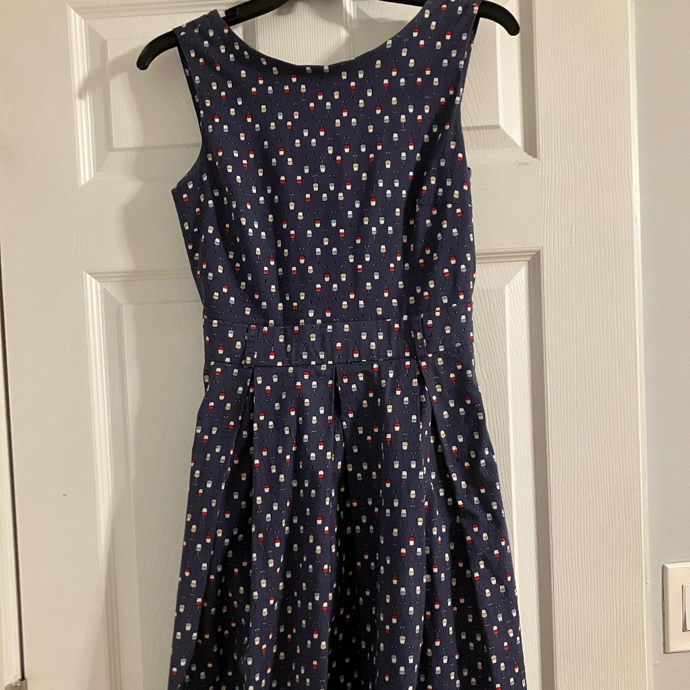 Unique, Retro-Styled Wine Glass Dress--Jet Brand